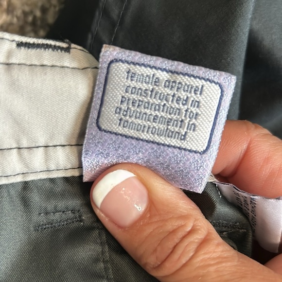 Live Light women’s convertible hiking/fishing charcoal cargo pants size 9 - Picture 13 of 13